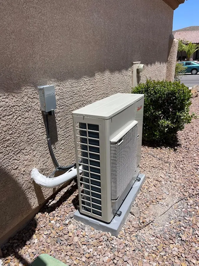 Residential air conditioning condenser unit in Cottleville